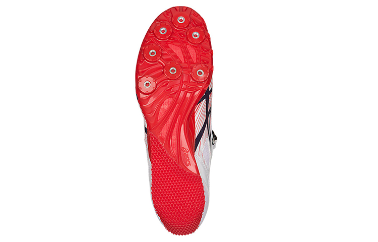 Details for ASICS Heatsprint FR 8 Weiß/Rot TTP528-0158