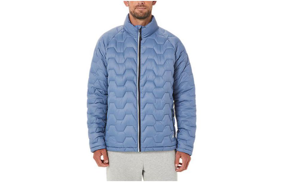 ASICS High-Neck Thermal Jacket Light Blue 2031B906-480