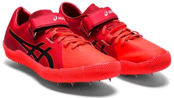 Asics HIGH JUMP PRO 2 舒適 防滑耐磨 跑鞋 男款 紅色 Cheap Asics HIGH JUMP PRO 2 舒適 防滑耐磨 跑鞋 男款 紅色