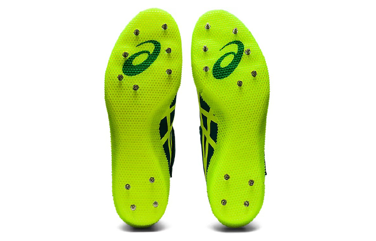 Details for ASICS High Jump Pro 2 ''Absorption Chocs Antidérapant Vert'' 1093A190-300