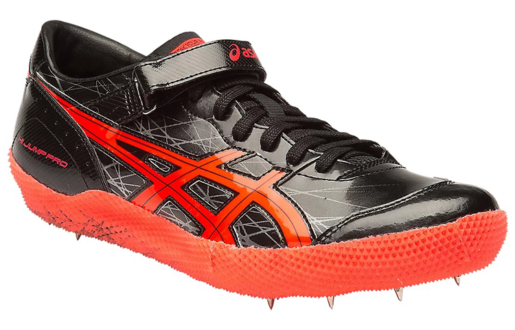 Lookbook ASICS Lompat Tinggi Pro 'Hitam Oren' G608Y-9006