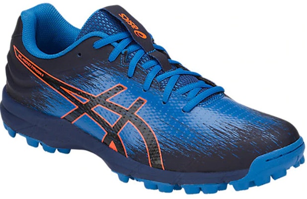 ASICS Hockey Typhoon Blue/Black P706N-400 Lookbook ASICS Hockey Typhoon Blue/Black P706N-400
