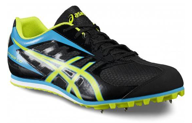 Lookbook ASICS Hyper LD 5 '黑蓝黄' 田径跑鞋 G404Y-9005