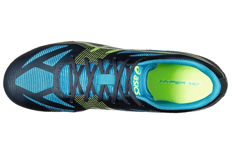 Shop ASICS Hyper MD 6 'Blue Yellow' G502Y-6307