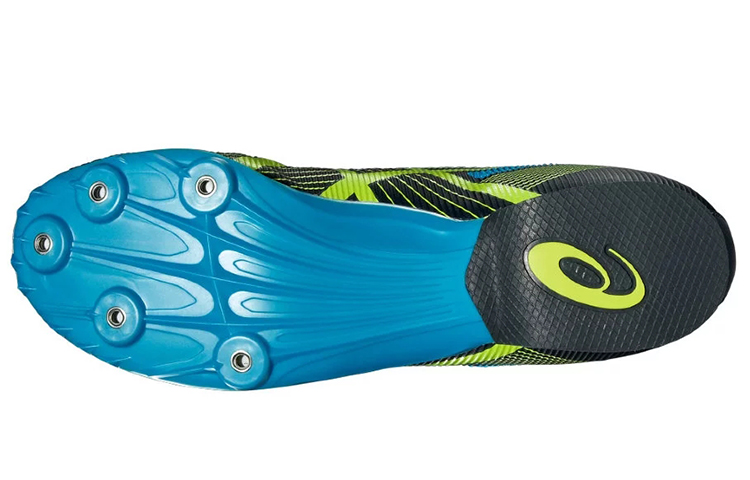 Details for ASICS Hyper MD 6 'Blue Yellow' G502Y-6307