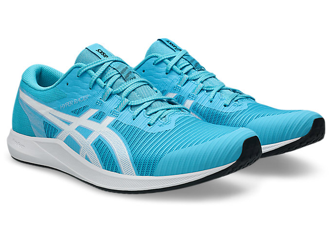 Order ASICS Hyper Racer Laufschuhe Aquarium/Weiß 1093A233-400