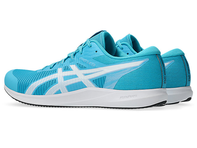 Lookbook ASICS Hyper Racer Laufschuhe Aquarium/Weiß 1093A233-400