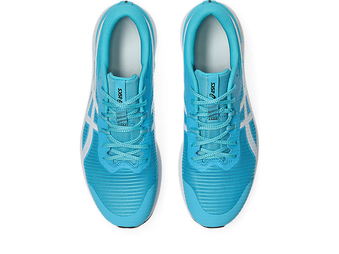 Details for ASICS Hyper Racer Laufschuhe Aquarium/Weiß 1093A233-400