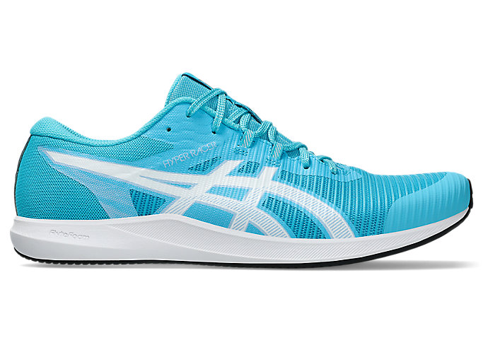Cheap ASICS Hyper Racer Laufschuhe Aquarium/Weiß 1093A233-400