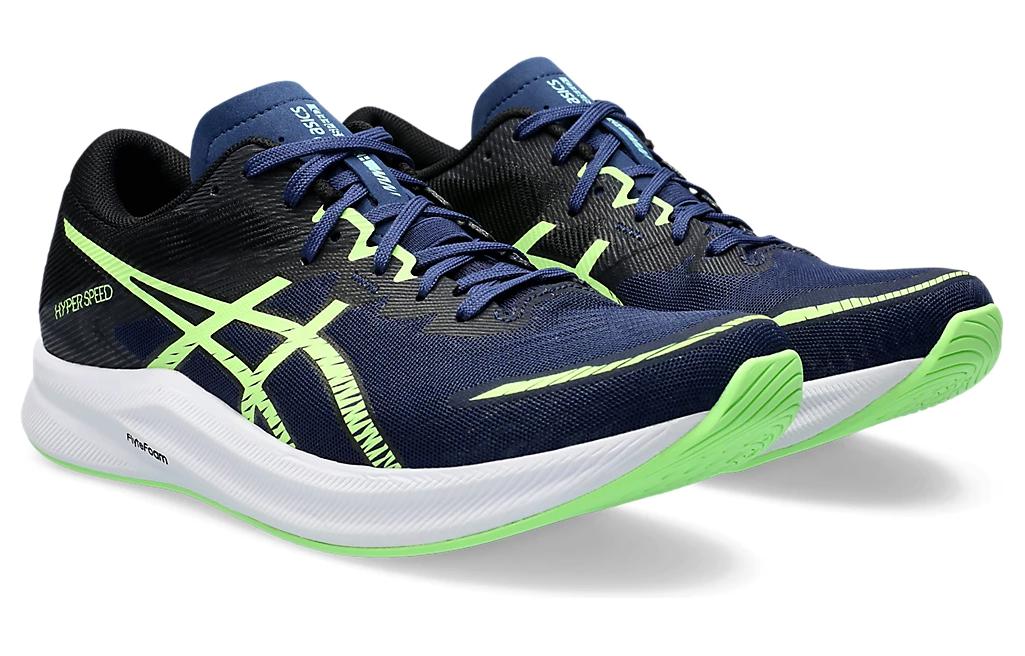 Lookbook ASICS Hyper Speed 3 2E Wide ''Blauw Expanse Illuminate Groen'' 1011B702-401