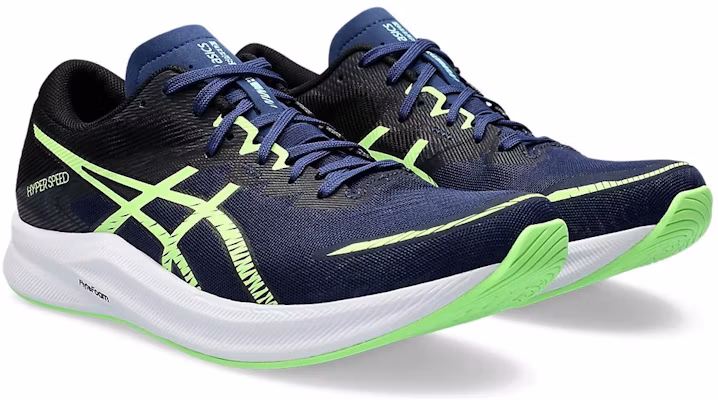 ASICS Hyper Speed 3 2E Wide ''Blauw Expanse Illuminate Groen'' 1011B702-401 Lookbook ASICS Hyper Speed 3 2E Wide ''Blauw Expanse Illuminate Groen'' 1011B702-401