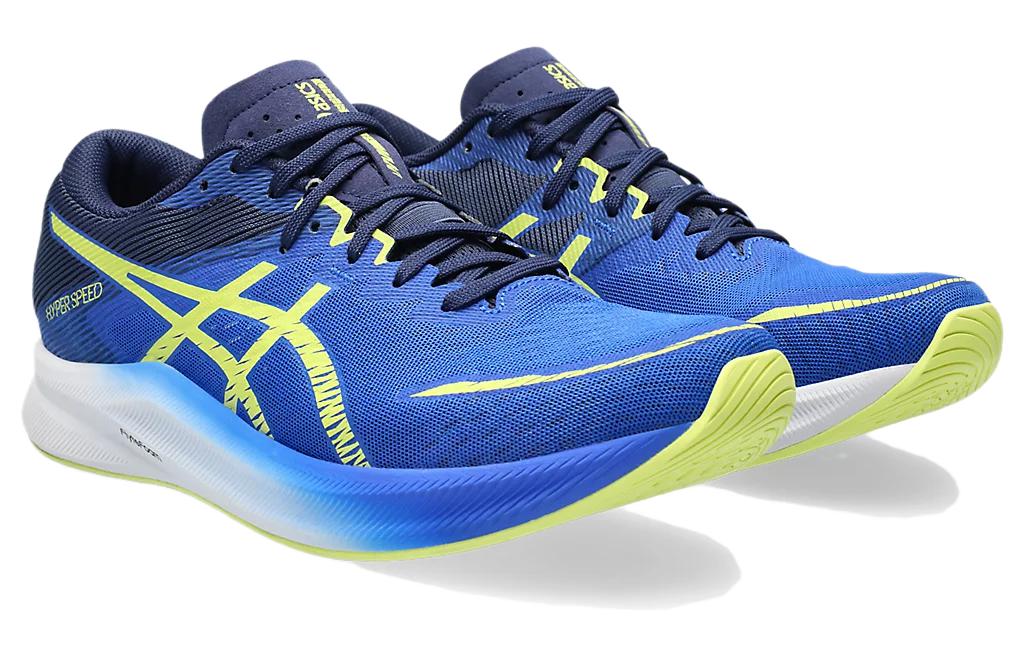 Lookbook ASICS Hyper Speed 3 Wide ''Blauw Glow Geel'' 1011B702-400