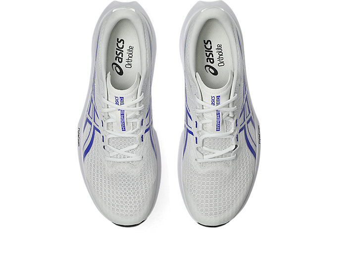 Sizing ASICS Hyper Speed 5 Kasut Lari Putih/Cobalt Burst 1011C084-101