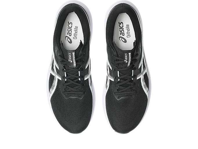 Sizing ASICS Hyper Speed 6 Hardloopschoenen Zwart/Wit 1013A237-001