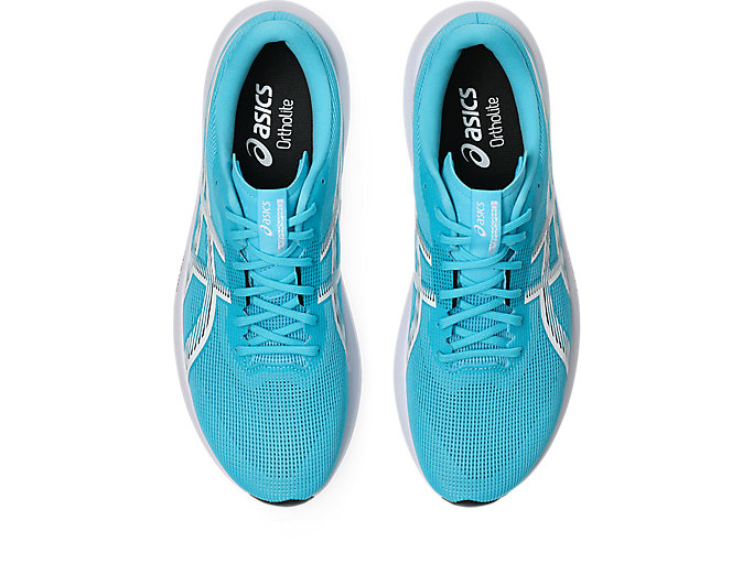 Details for ASICS Hyper Speed 6 Wide Running Shoes Aquarium/White 1013A238-400