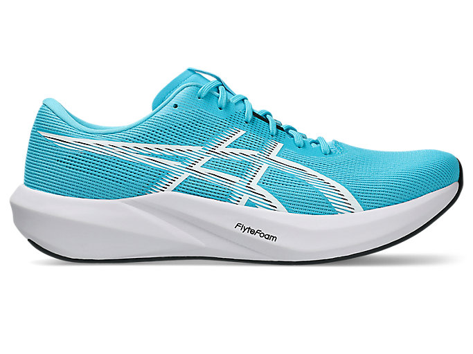 Cheap ASICS Hyper Speed 6 Wide Running Shoes Aquarium/White 1013A238-400