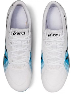 Asics 超級衝刺7 低筒 跑步鞋 男女款 白藍色 專業田徑 Lookbook Asics 超級衝刺7 低筒 跑步鞋 男女款 白藍色 專業田徑