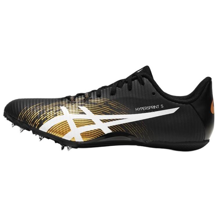 ASICS Hyper Sprint 8 Black Gold Running Shoes - Lightweight & Durable 1093A200-003
