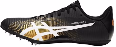 ASICS Hyper Sprint 8 Black Gold Running Shoes - Lightweight & Durable 1093A200-003 ASICS Hyper Sprint 8 Black Gold Running Shoes - Lightweight & Durable 1093A200-003