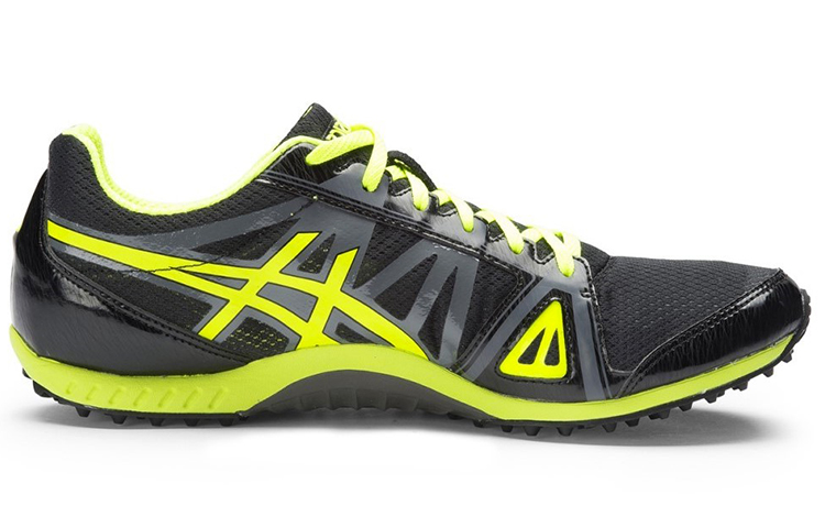 Order Asics Hyper Xcs 舒適耐磨專業賽車鞋 黑黃色