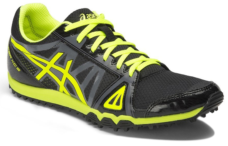 Lookbook Asics Hyper Xcs 舒適耐磨專業賽車鞋 黑黃色