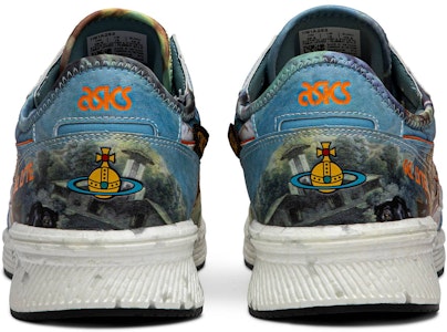 Asics HyperGel-Lyte x Vivienne Westwood 'Cyan Berwarna-warni' 1191A253-410 Details for Asics HyperGel-Lyte x Vivienne Westwood 'Cyan Berwarna-warni' 1191A253-410