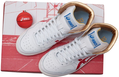 ASICS Unisex Jepang L Retro Putih/Merah 1203A138-100(S-BOX) Details for ASICS Unisex Jepang L Retro Putih/Merah 1203A138-100(S-BOX)