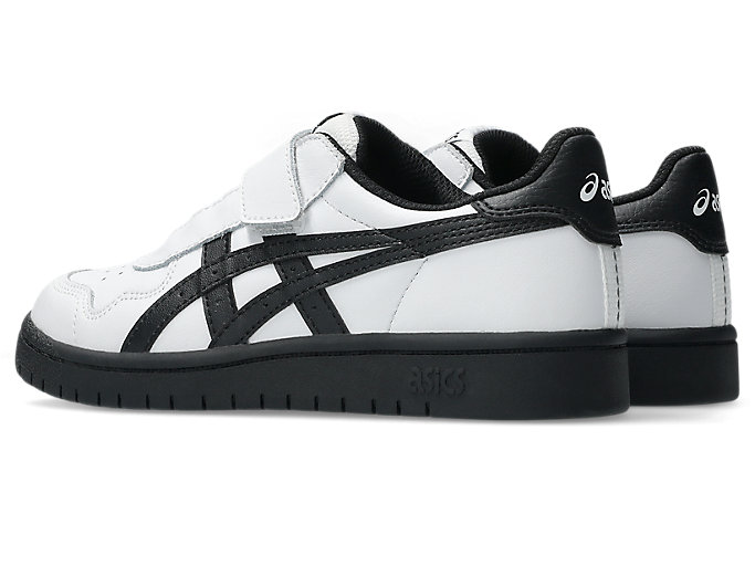 Lookbook ASICS日本Pro PS兒童運動鞋 白/黑 1204A160-100