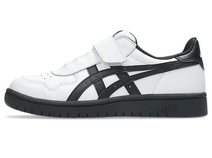 Cheap ASICS日本Pro PS兒童運動鞋 白/黑 1204A160-100