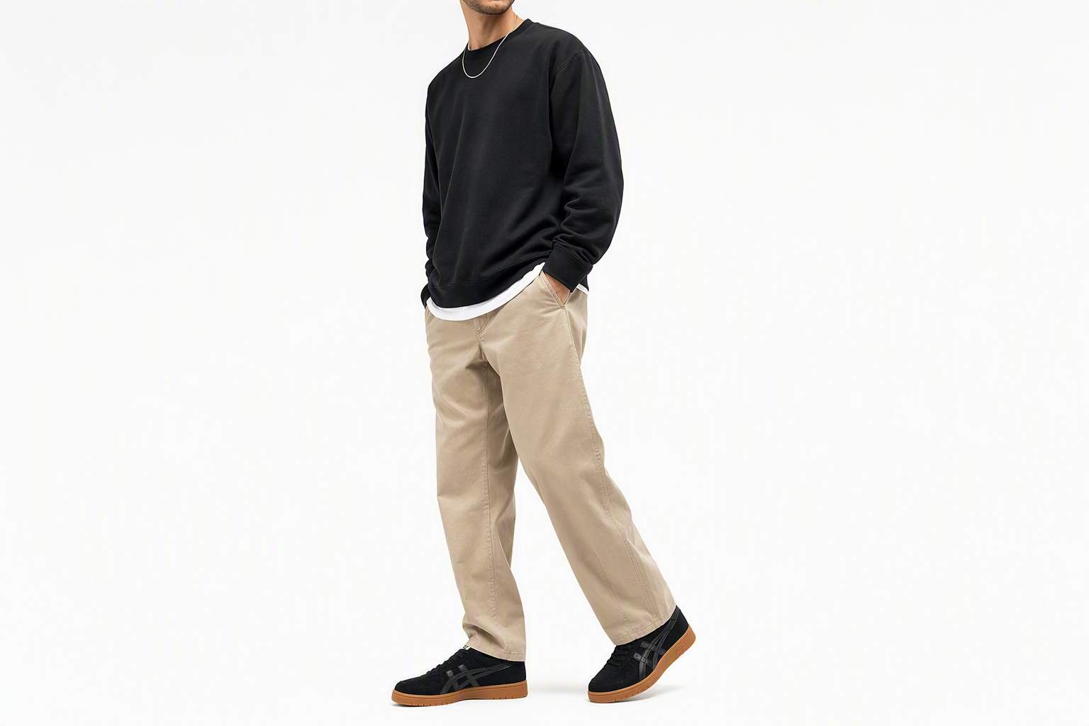 Order Asics Japan Pro 运动鞋 黑色/棕色 Presidio 1201A920-003
