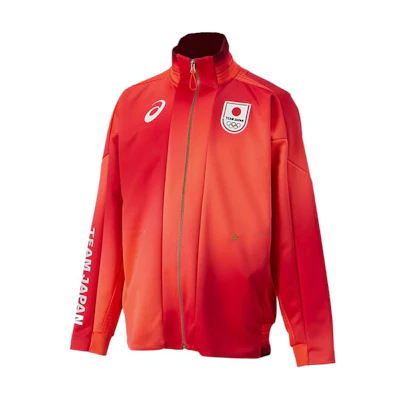 ASICS Japan Track Team Olympic Jacket Red - Stylish & Comfortable 2033B845-600
