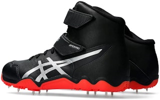 亞瑟士 JAVELIN PRO 4 耐磨透氣 中幫 訓練鞋 男女同款 黑紅 Shop 亞瑟士 JAVELIN PRO 4 耐磨透氣 中幫 訓練鞋 男女同款 黑紅