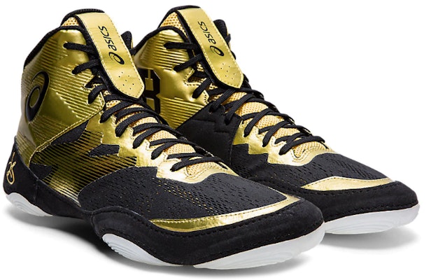 ASICS JB Elite 4 'Emas Hitam Mewah' 1081A016-200 Lookbook ASICS JB Elite 4 'Emas Hitam Mewah' 1081A016-200