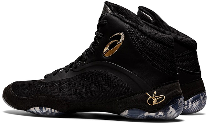 ASICS JB Elite 5 'Hitam Emas Tulen' 1081A043-002 Shop ASICS JB Elite 5 'Hitam Emas Tulen' 1081A043-002