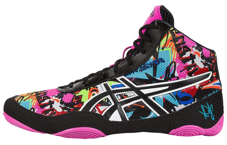 ASICS JB Elite Wrestling 'Colorful' J501Q-3490