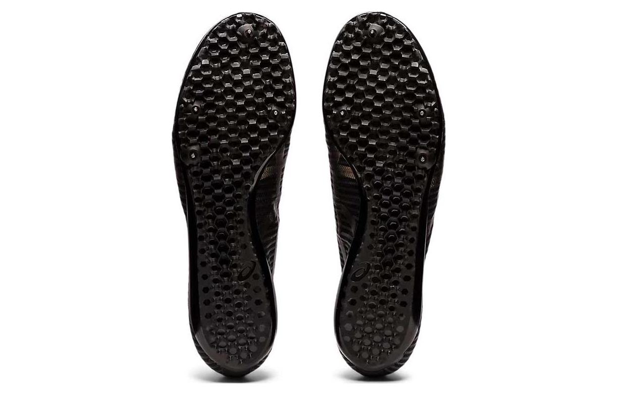 Shop Asics Jet Sprint 2 舒適百搭 低筒 跑步鞋 男女同款 黑紅色