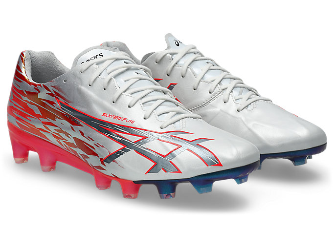 Order ASICS Jetray Elite HG 5mm Hardloopschoenen Wit/Flash Rood 1103A139-100
