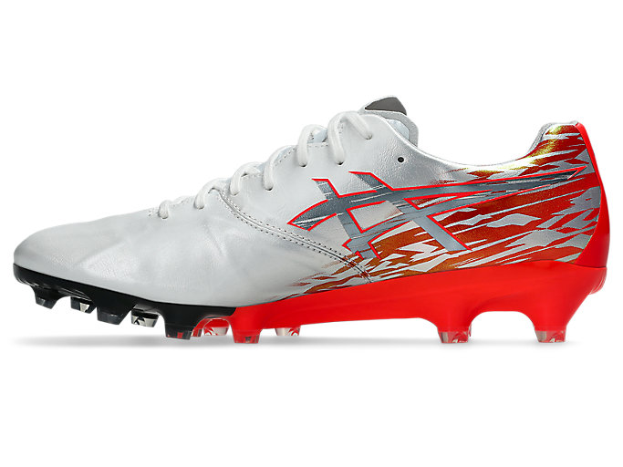 Shop ASICS Jetray Elite Chaussures de Running Blanc/Rouge Flash 1103A149-100