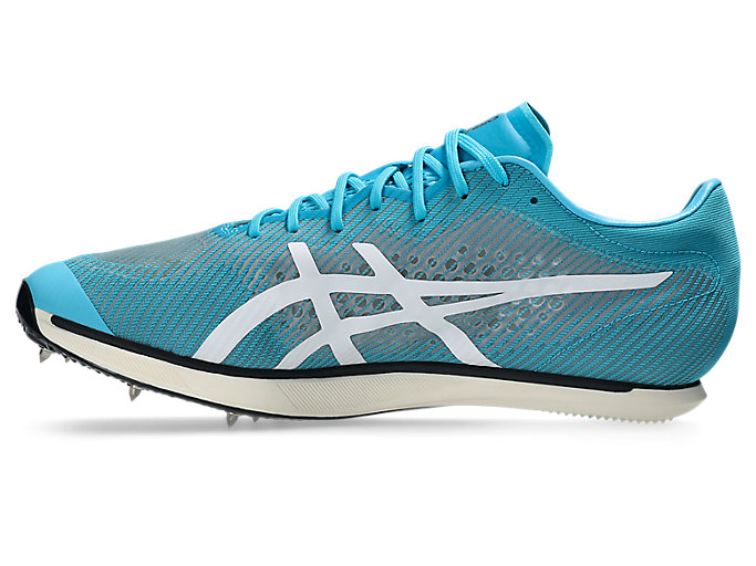 Shop ASICS JETSPRINT 3 Chaussures de Running Aquarium/Blanc 1093A222-400