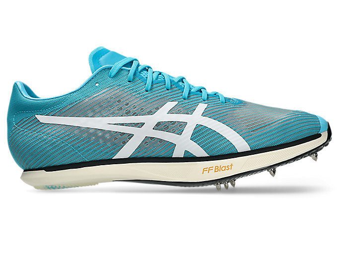Cheap ASICS JETSPRINT 3 Chaussures de Running Aquarium/Blanc 1093A222-400