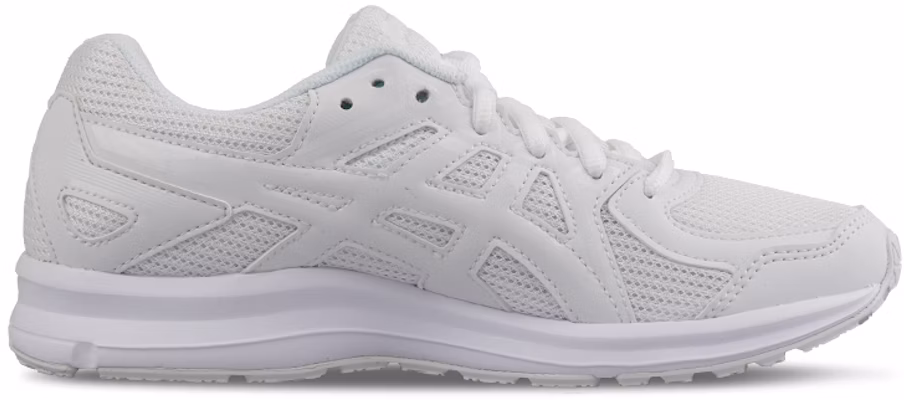 Asics Jog 100 2 減震防滑耐磨 低筒 跑步鞋 男女款 白色 Order Asics Jog 100 2 減震防滑耐磨 低筒 跑步鞋 男女款 白色
