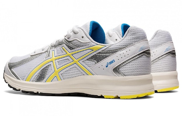 ASICS Jog 100 S(2E Wide) 'Gray Yellow' 1201A432-101 Shop ASICS Jog 100 S(2E Wide) 'Gray Yellow' 1201A432-101