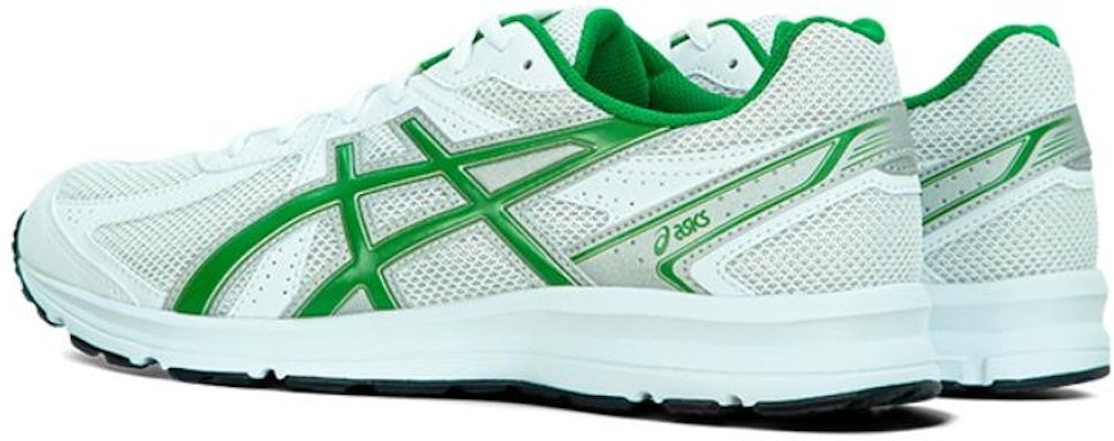 ASICS Jog 100S 2E Wide 'White Green' 1201A896-100 Shop ASICS Jog 100S 2E Wide 'White Green' 1201A896-100