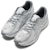 ASICS Jog 100 S Ringan Tahan Haus Kelabu Perak 1201A773-021