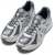 ASICS Jog 100 S Ringan Tahan Haus Perak Kelabu 1201A773-020