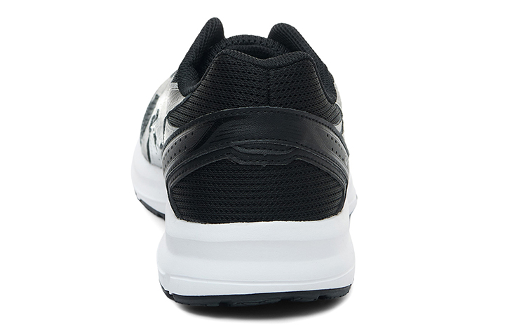 Shop ASICS Jog 100 S Ringan Tahan Aus Silver 'Black' 1201A564-002