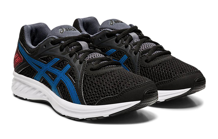 Shop (JR) ASICS Jolt 2 Azul/Rojo 'Negro' zapatillas. 1014A035-006