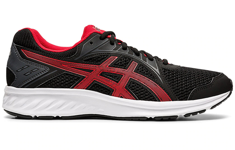 Order ASICS Jolt 2 Extra Wide ''Zwart Classic Rood'' 1011A206-005