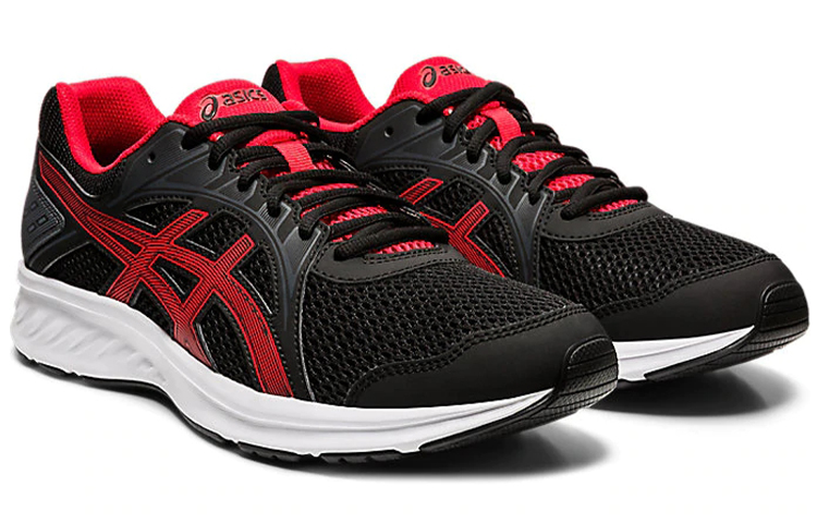 Lookbook ASICS Jolt 2 Extra Wide ''Zwart Classic Rood'' 1011A206-005