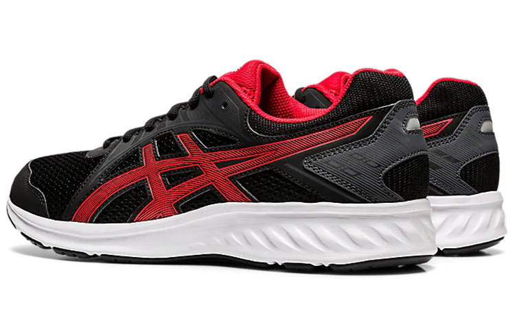 Shop ASICS Jolt 2 Extra Wide ''Zwart Classic Rood'' 1011A206-005
